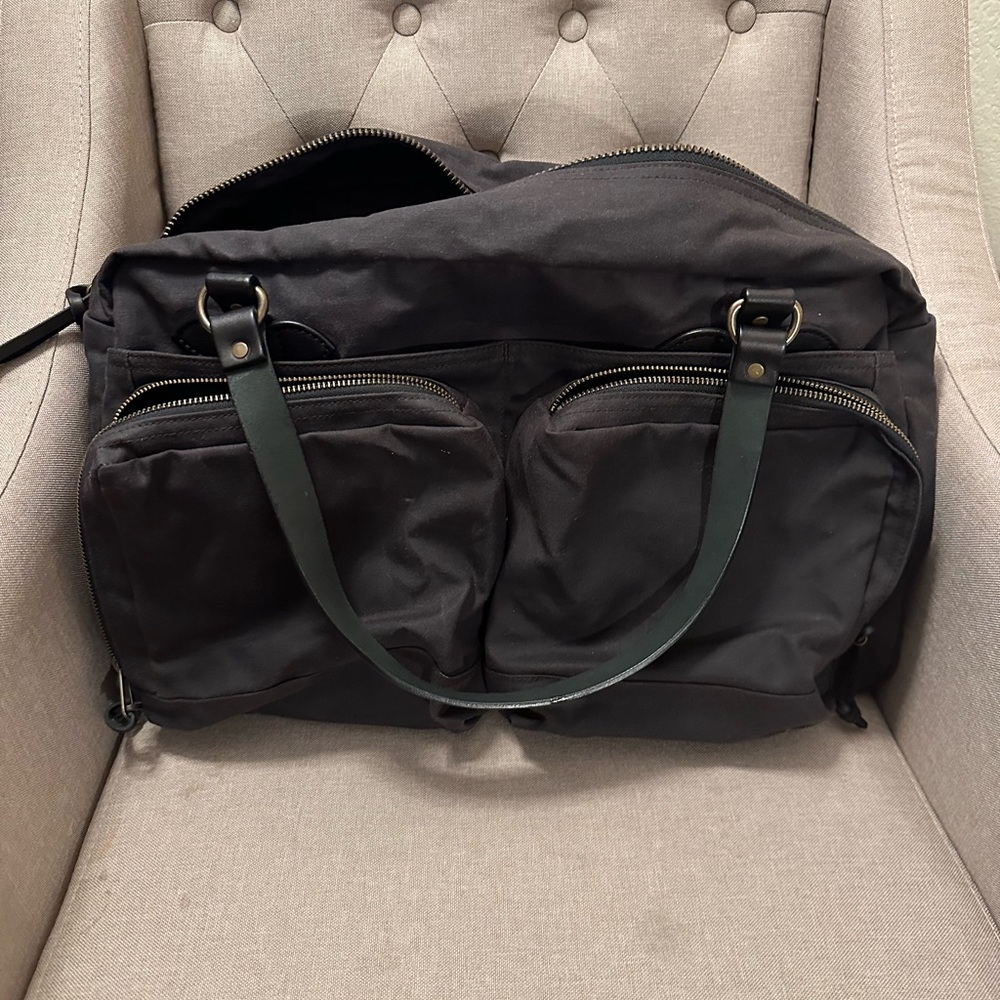 Filson 48 Hour Tin Cloth Duffle Bag - Cinder